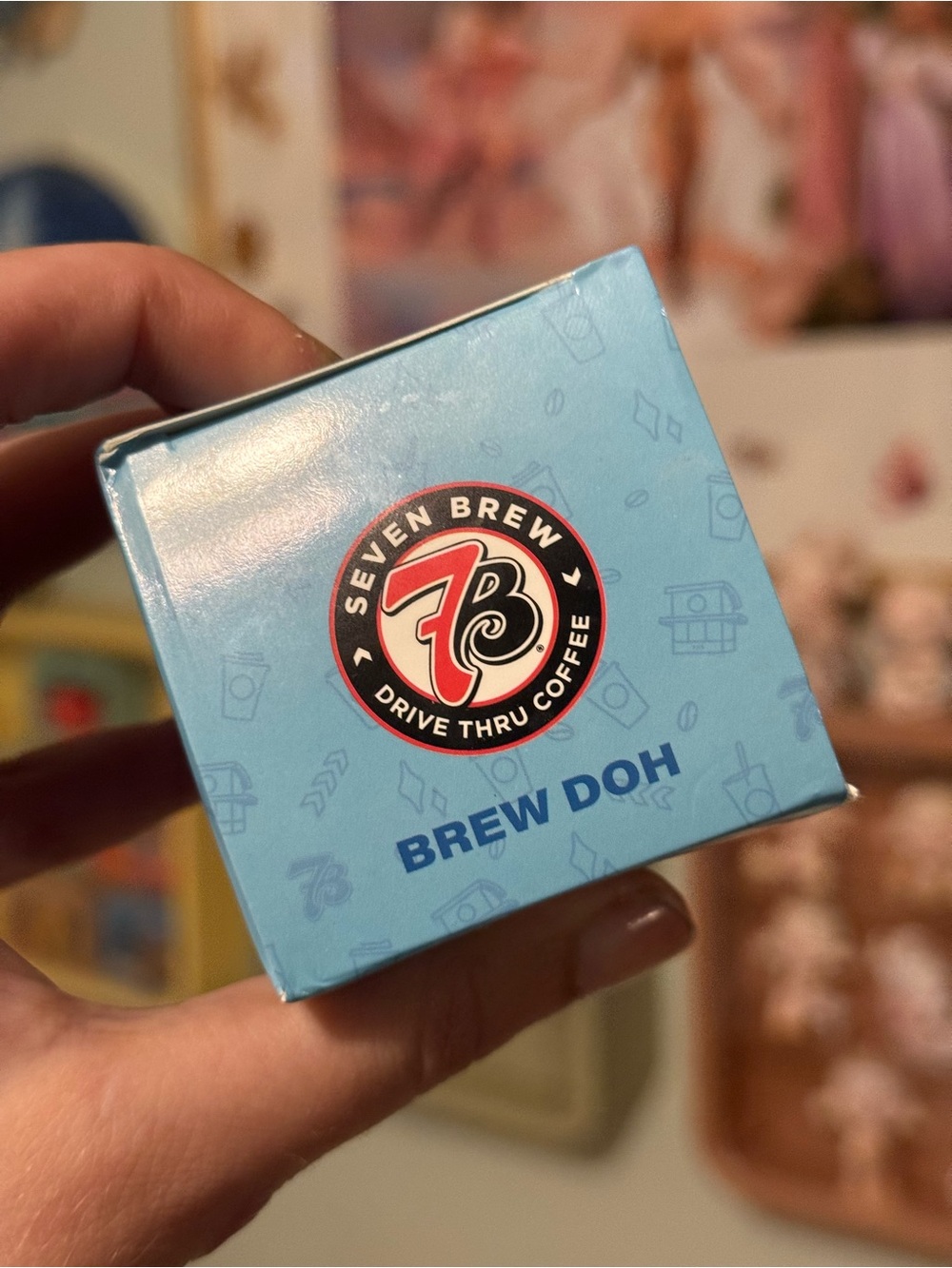 7Brew Nee Doh Blue "Brew Doh" limited edition NEW UNOPENED